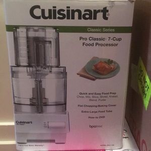 Cuisinart Classic 7-cup food processor.